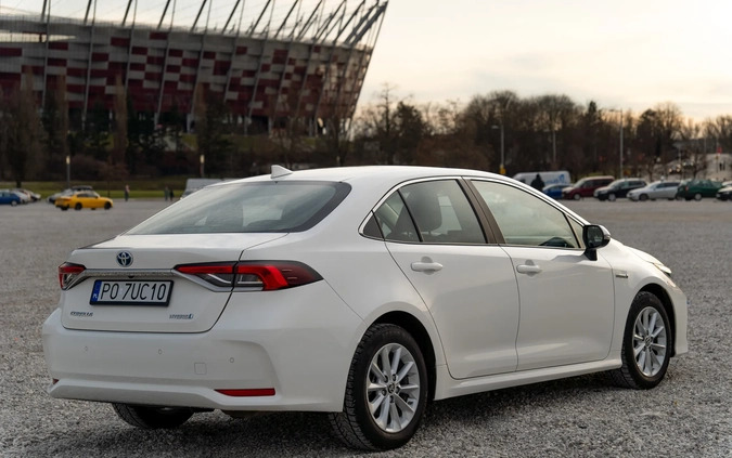 Toyota Corolla cena 84900 przebieg: 60976, rok produkcji 2021 z Warszawa małe 106